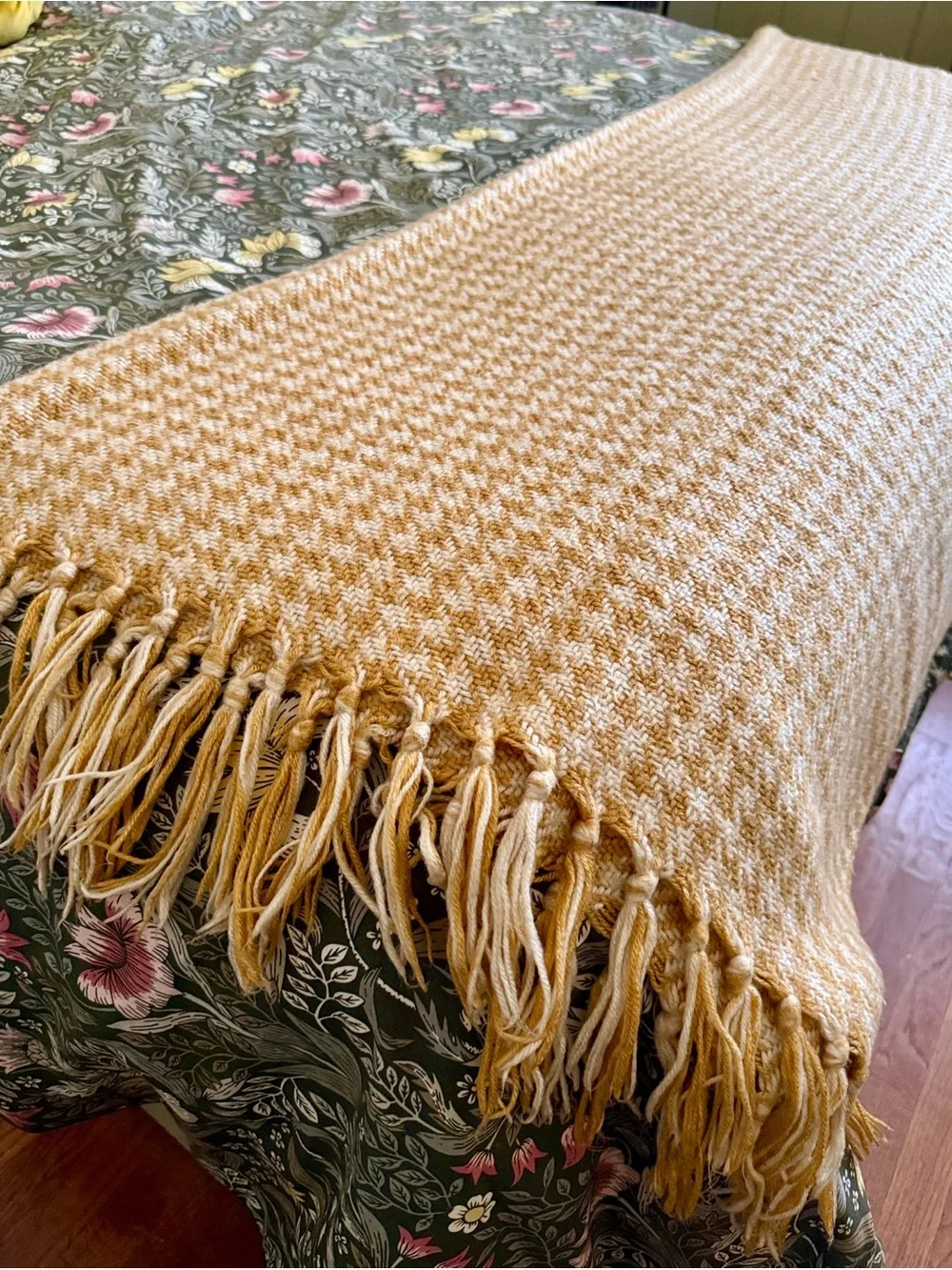 Fringed Throw Blanket